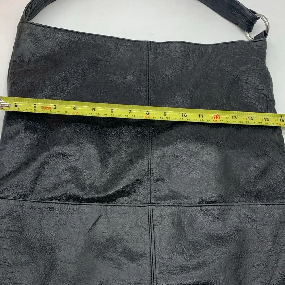 Hobo International Large Black Satchel Shoulder Bag BP5509E - Picture 6 of 15